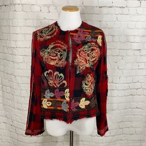 Sandy Starkman embroidered blazer